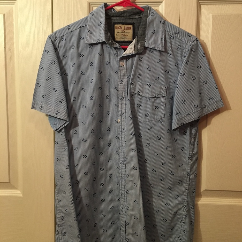 Hudson Barrow Men’s Short Sleeve Dress Shirt